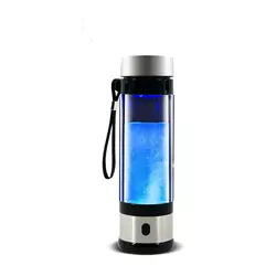 ガラス水素ボトル イオナイザー 350ml 携帯用高濃度マイナス イオン