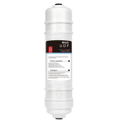 前のカーボン純粋な浄水器の付属品20% UDFカーボン フィルター カートリッジのココナツの貝