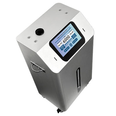 パーソナライズ可能なロゴ 水素インハレーションマシン 1分間に6000ml タッチスクリーン